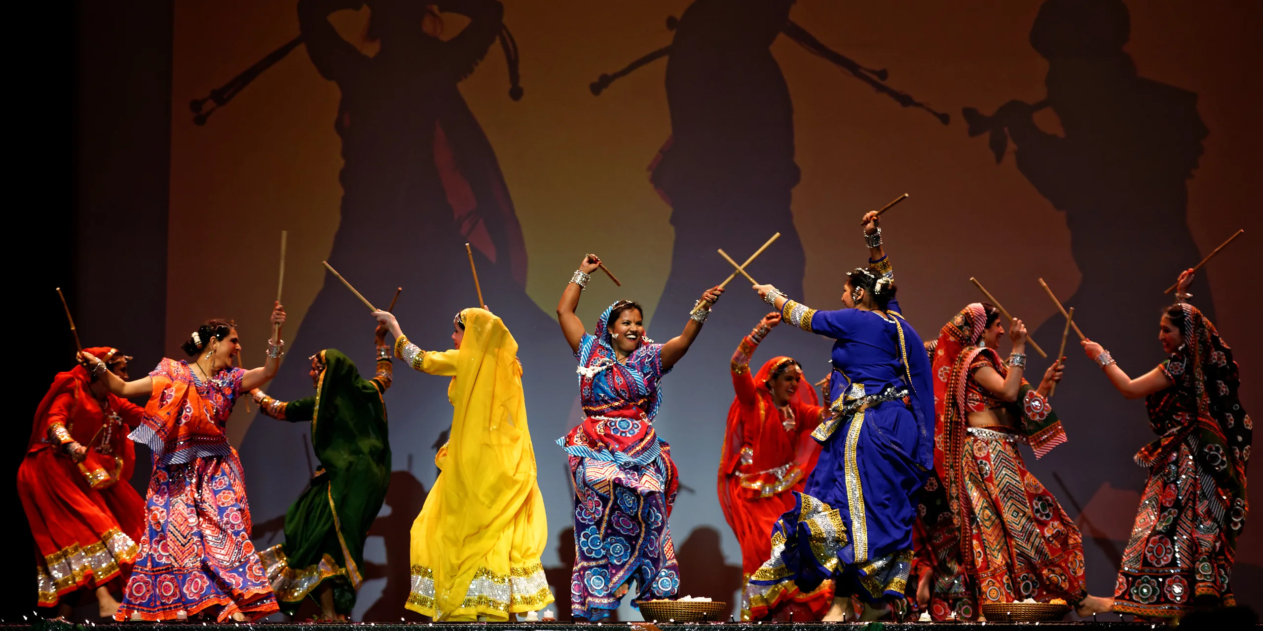 Bollywood stage performance by VDance Company artists